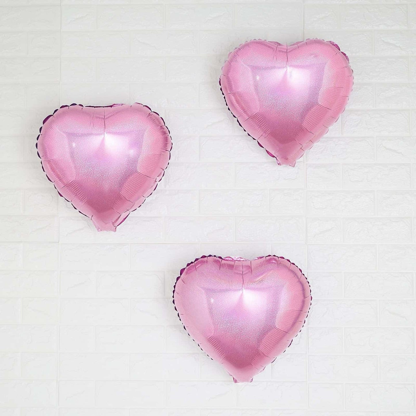 Pink Heart Balloon 9 and 15 inch