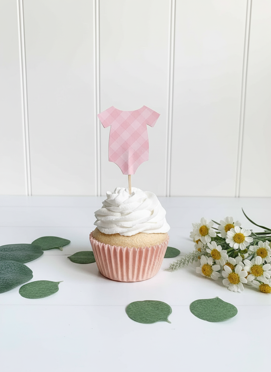 Pink Watercolor Onesie Close-up
