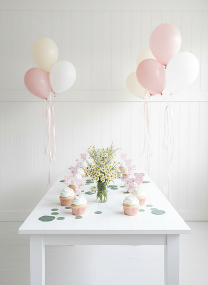 Pink Watercolor Party Display
