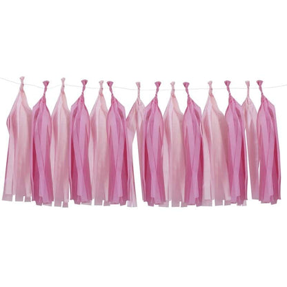 Pink Tassel Garland