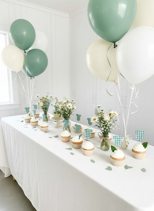 Polka Dot Onesie Party Display