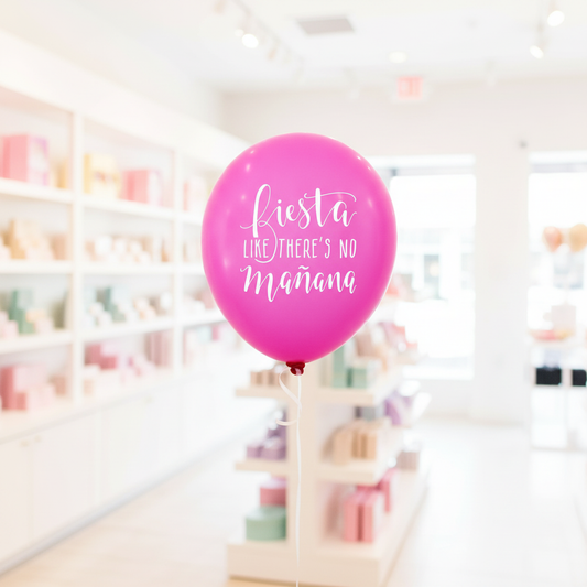 Realistic Fiesta Balloon in Bright Party Shop