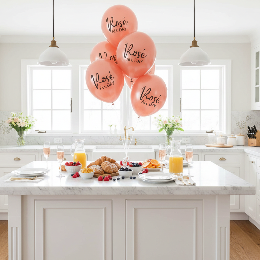 Rose All Day Balloons Brunch Celebration