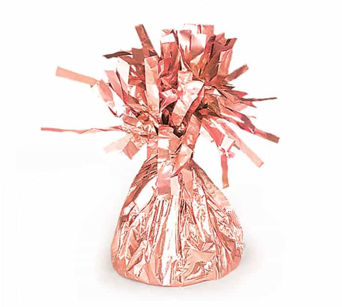 Rose Gold Balloon Weight