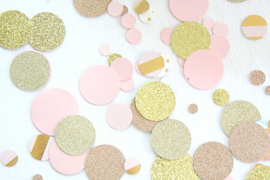 Rose Gold Confetti