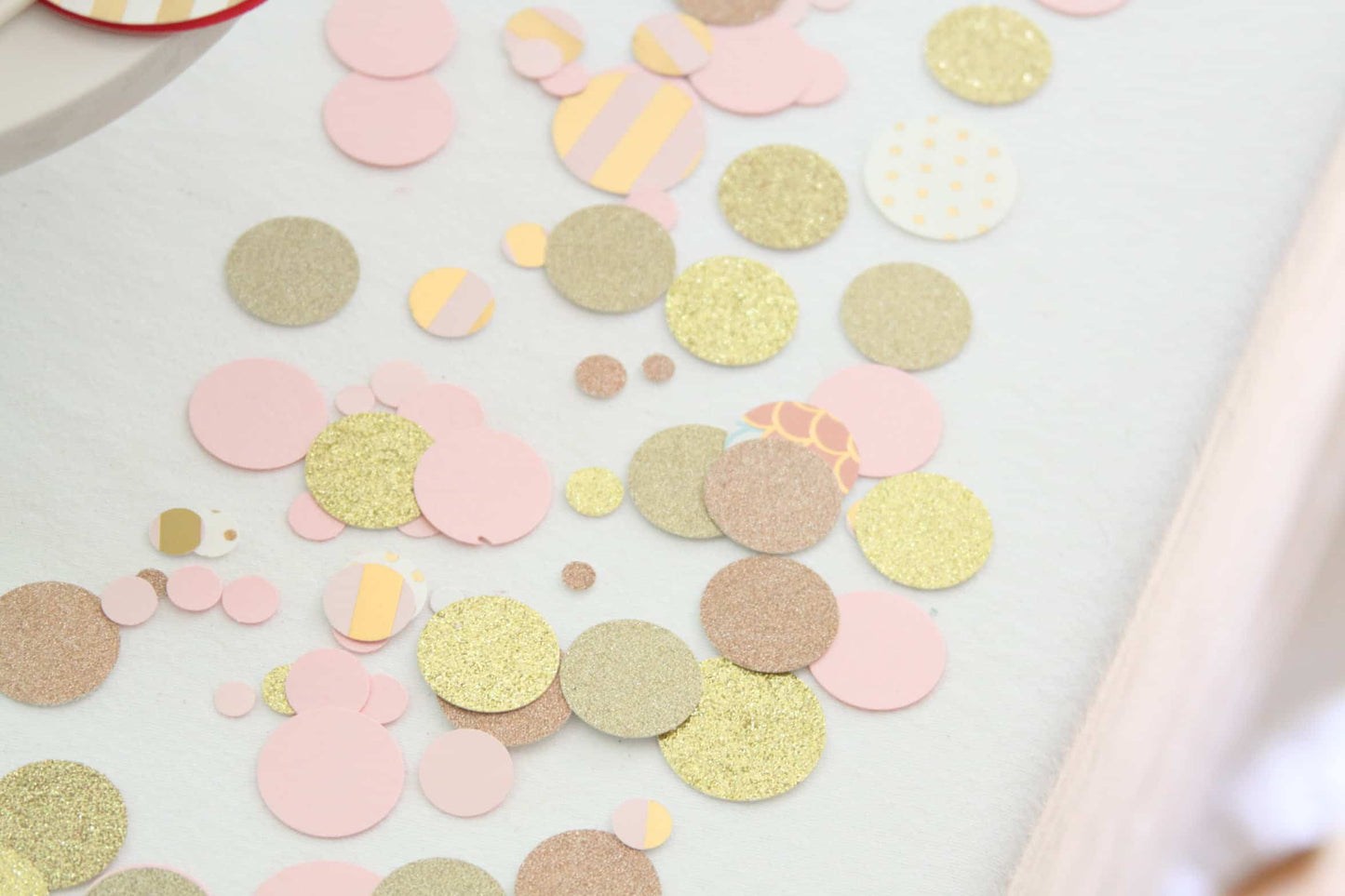 Rose Gold Confetti