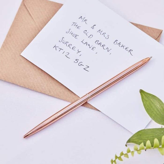 Rose Gold Guest Book Pen