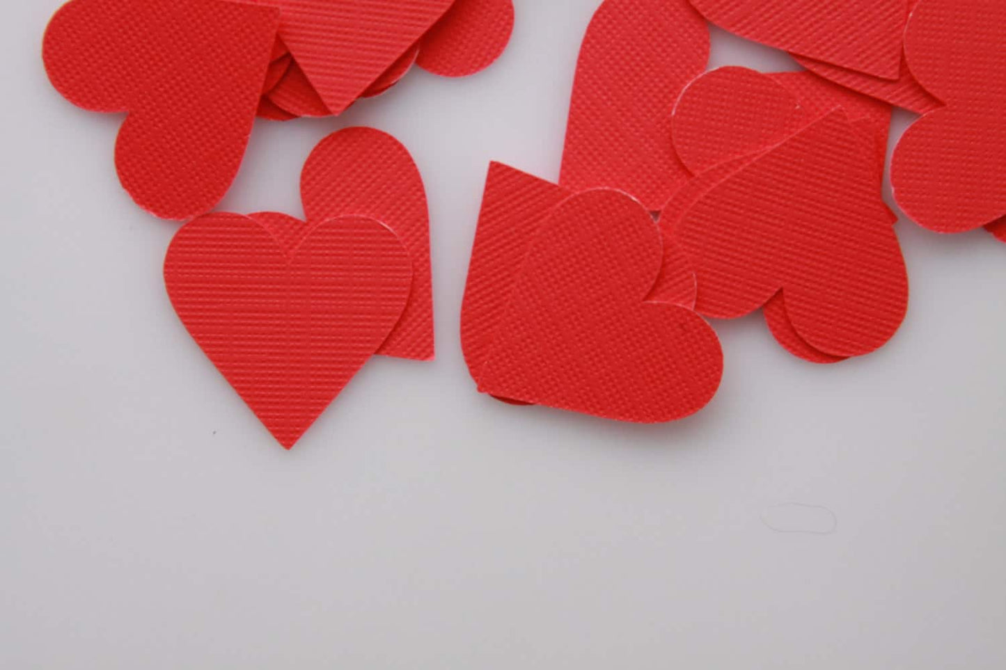 Rose Gold Hearts Confetti