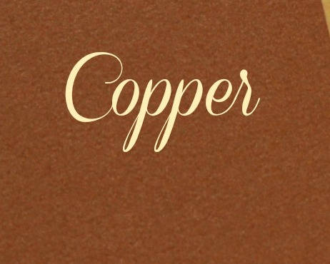 Rose Gold Hearts Confetti