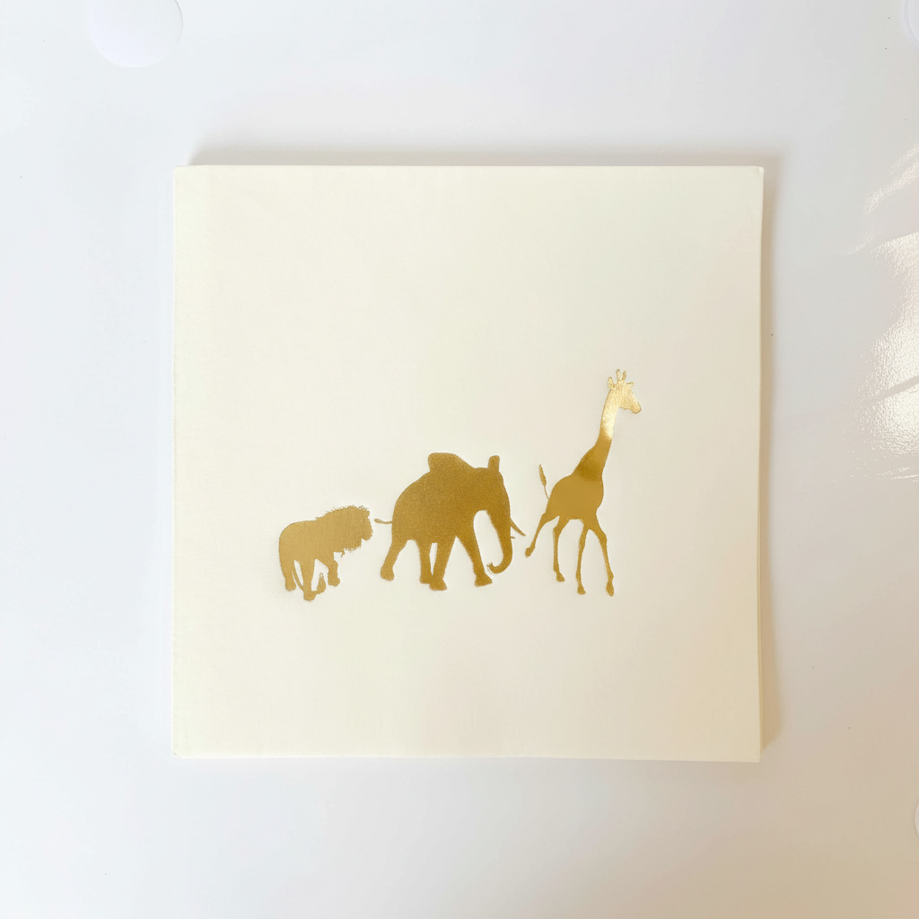 Safari Luncheon Napkins Shot 3