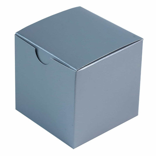 Silver Gift Boxes - 3 Inch Square