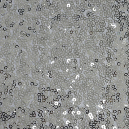 Silver Sequin Table Runner - Disco Party