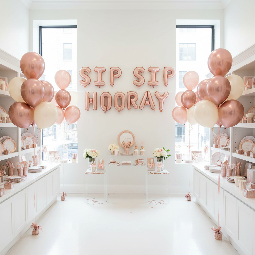 Sip Sip Hooray Balloons - Scene 2