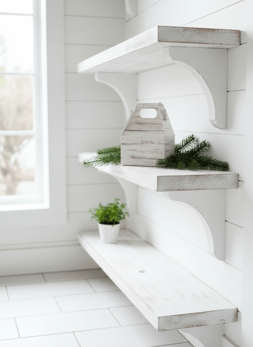 Gable Shelf Wood Grain Gable Boxes - Set of 6 Small – EnFete Party