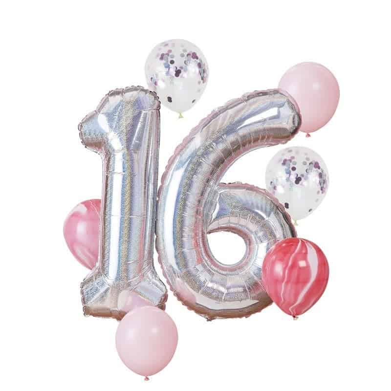 Sweet 16 Birthday Balloons