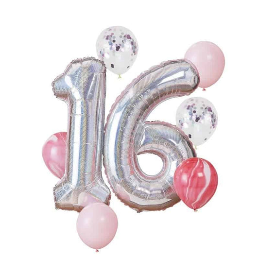 Sweet 16 Birthday Balloons