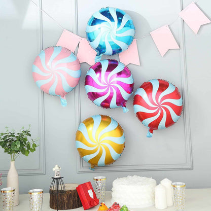 Swirl Lollipop - Candyland Buffet Balloon Set of 5