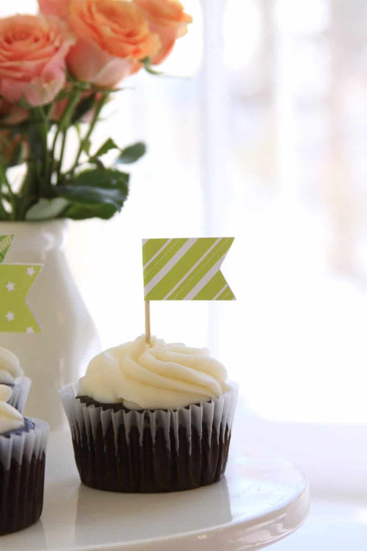 Tea Party Cupcake Toppers