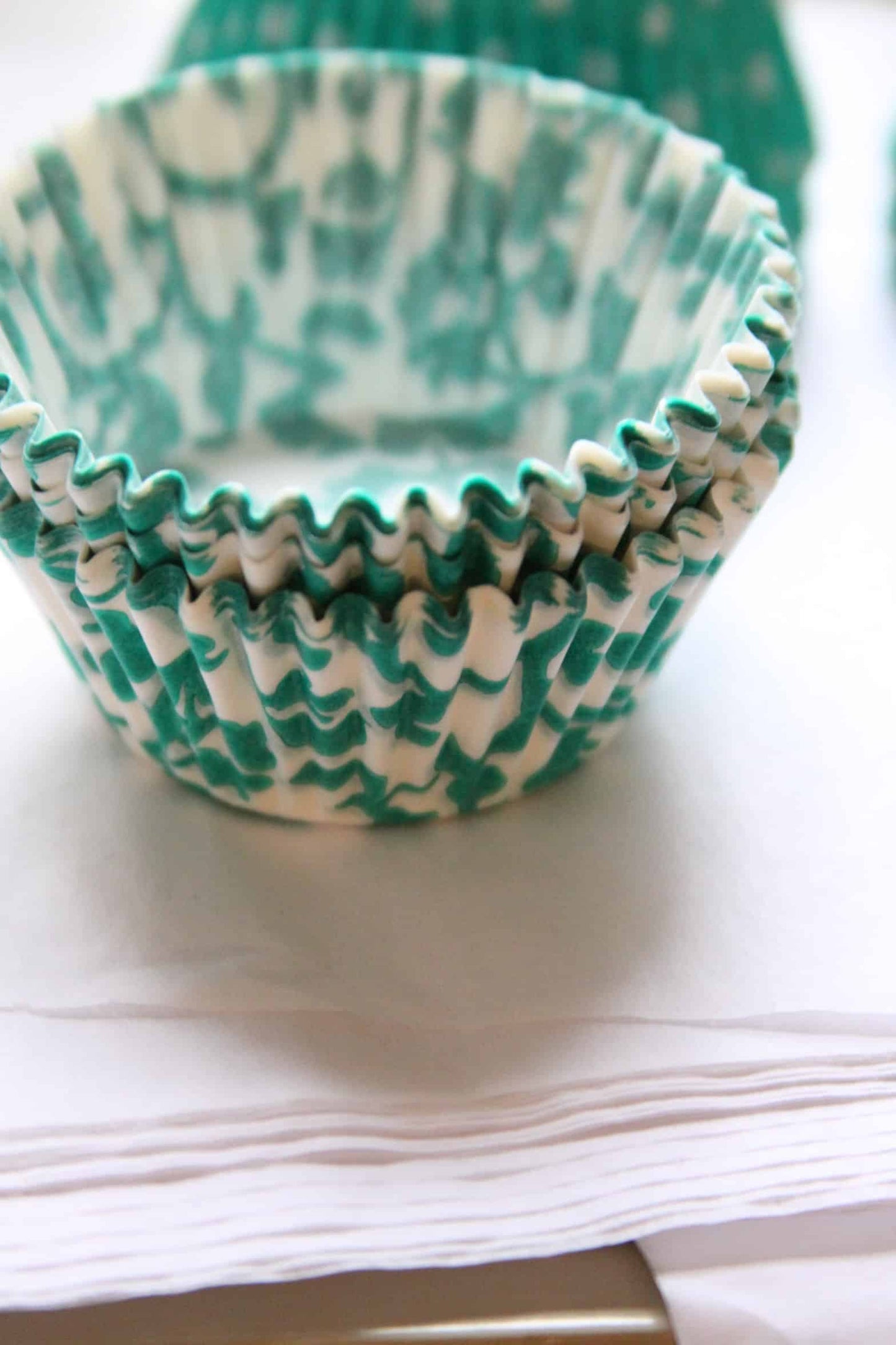 Teal Cupcake Liners