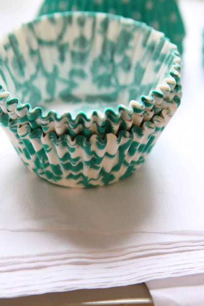 Teal Cupcake Liners