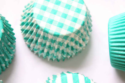 Teal Cupcake Liners