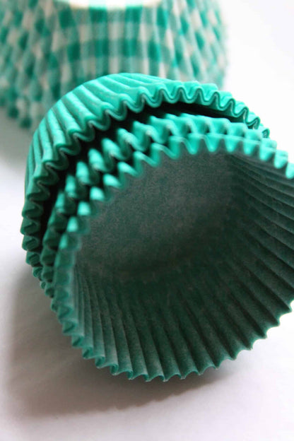 Teal Cupcake Liners