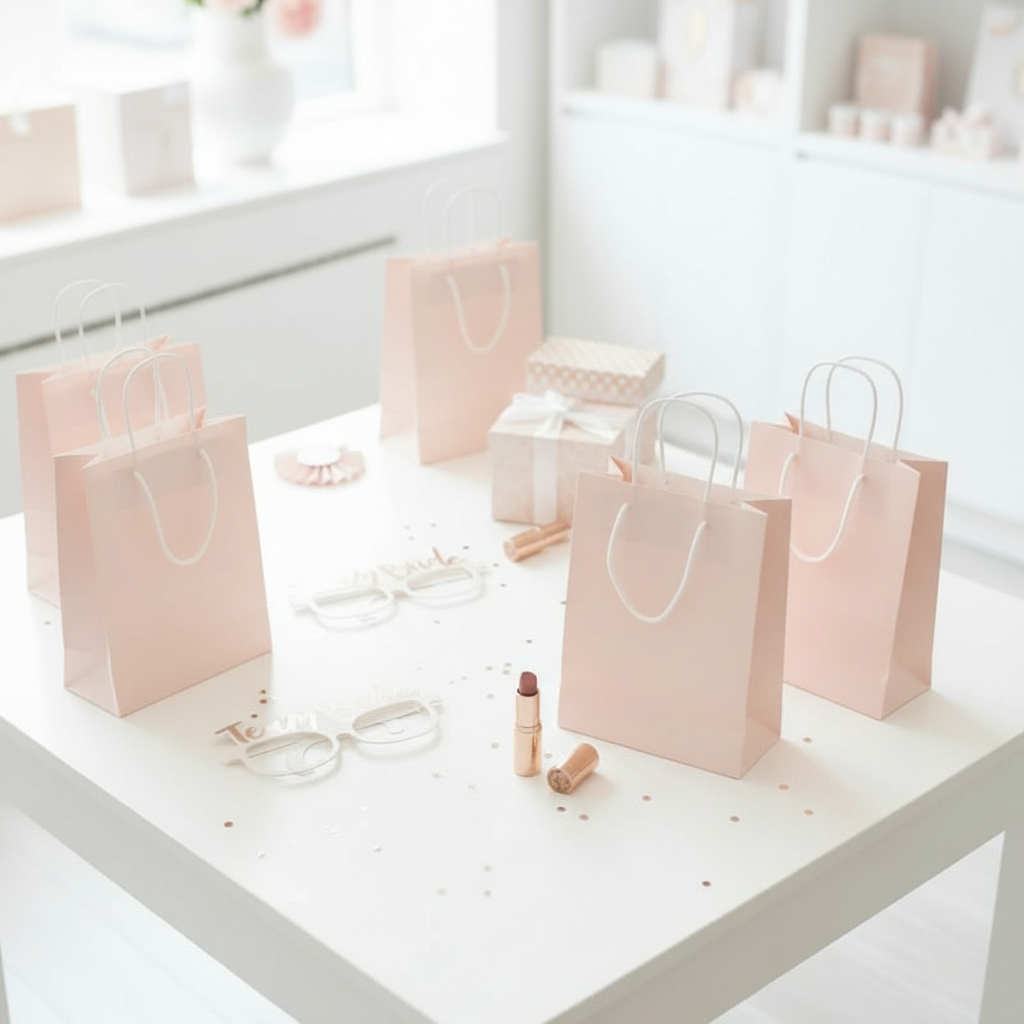 Team Bride Glasses Overhead View