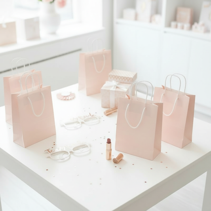 Team Bride Glasses Overhead View