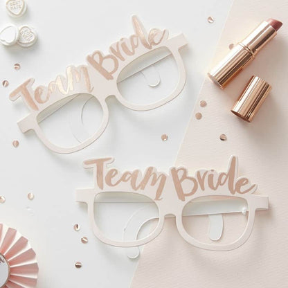 Team Bride Glasses for a bridal shower