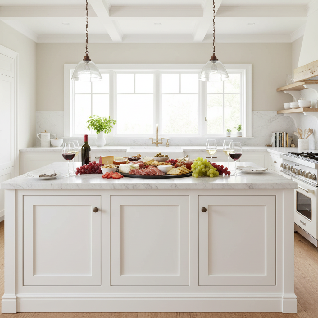 Thankful Grateful Blessed Board Kitchen Island