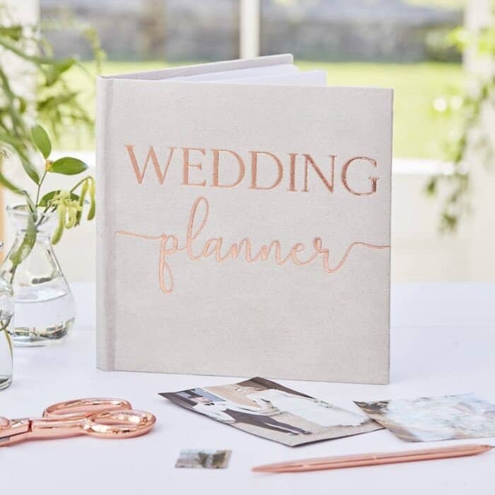 Wedding Planner -Grey Suede