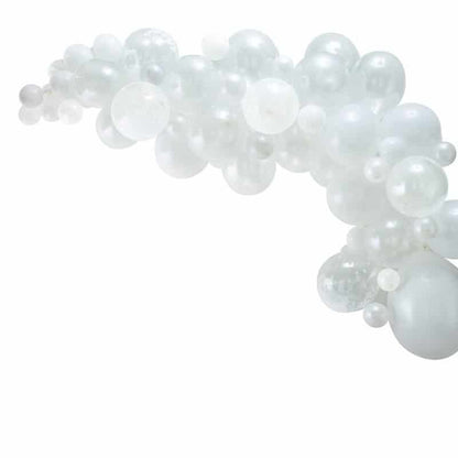 White Balloon Arch Kit - 70 Balloons