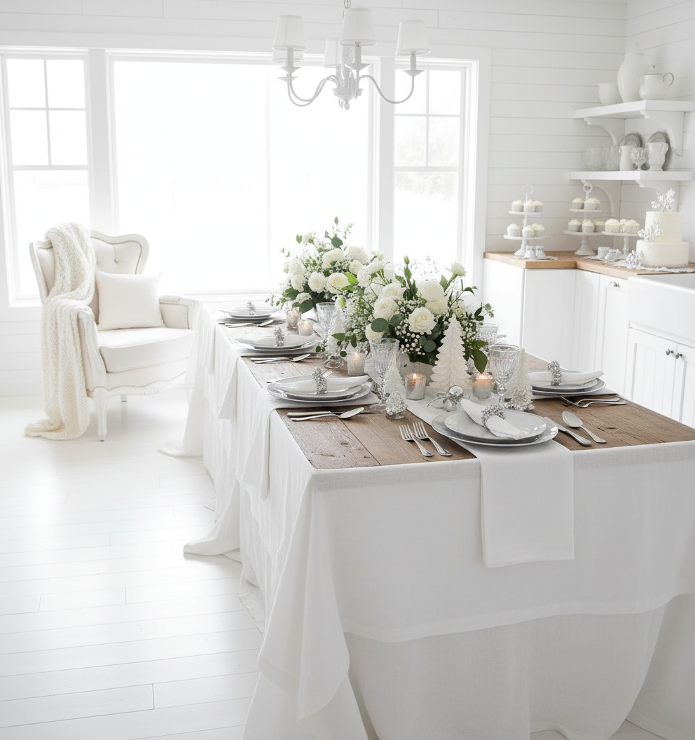 Winter wonderland baby shower